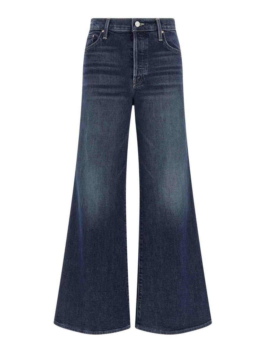 Mother Jean Bootcut - Bleu