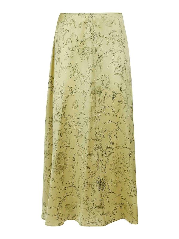 Fabiana Filippi Jupe Midi - Vert