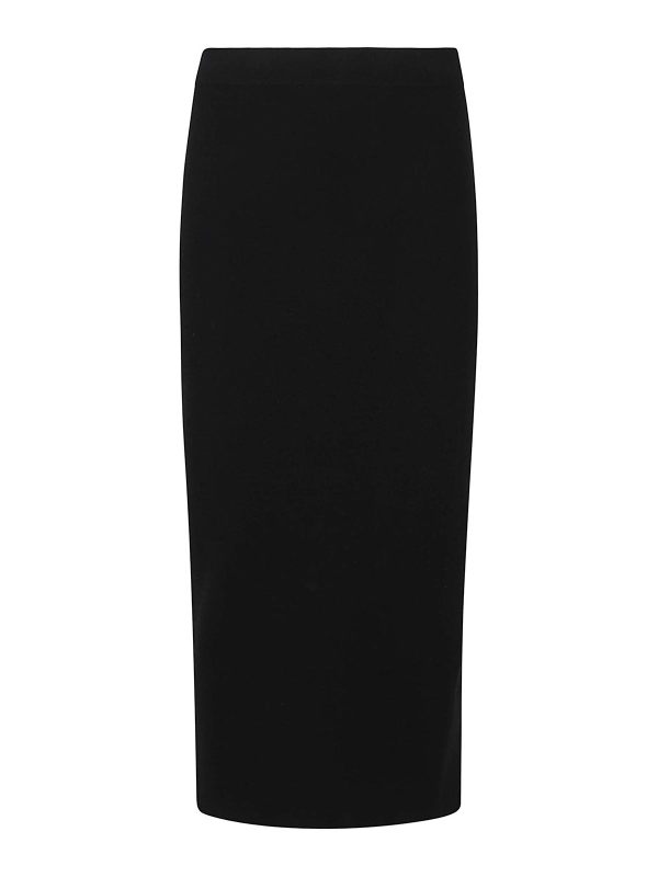 Laneus Jupe Midi - Noir