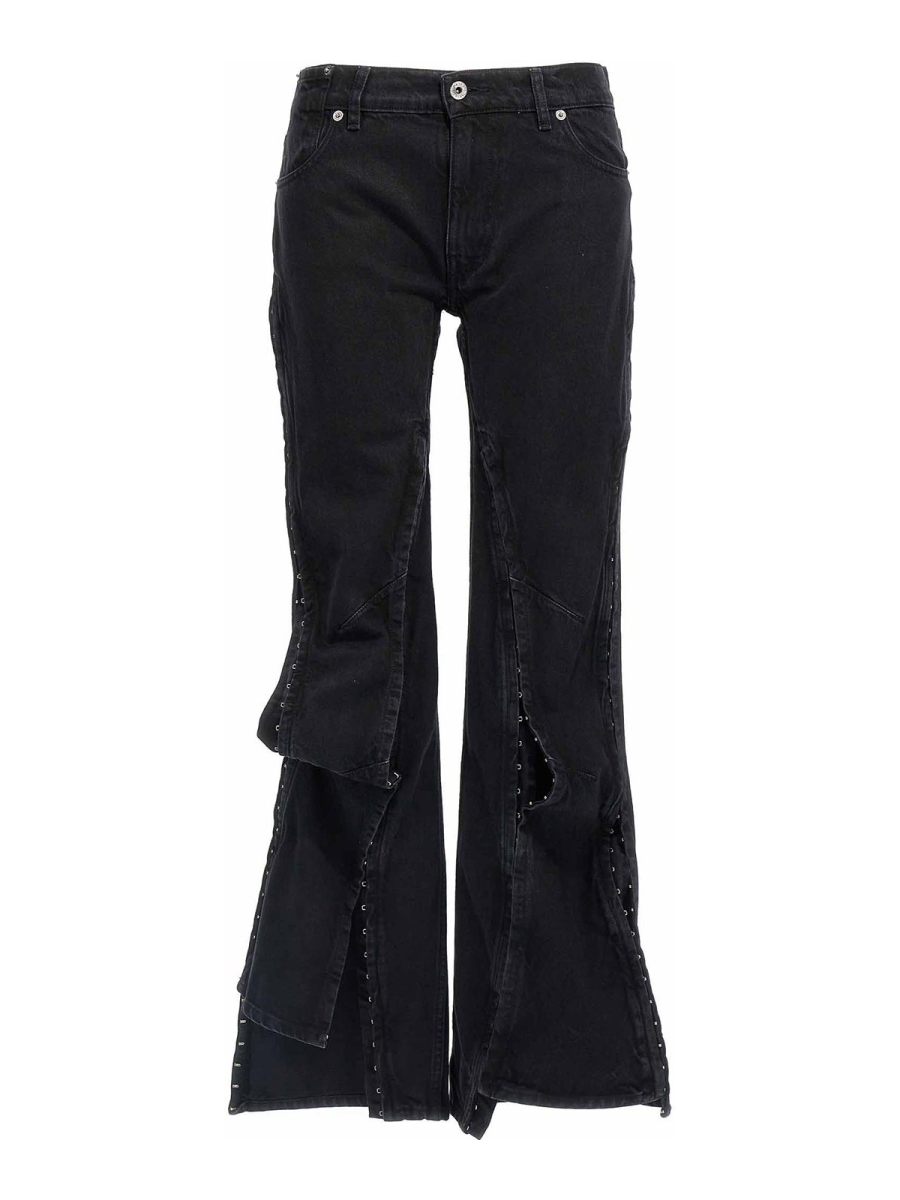 Y/Project Jean Bootcut - Noir