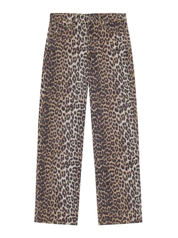 Ganni Jean Bootcut - Marron