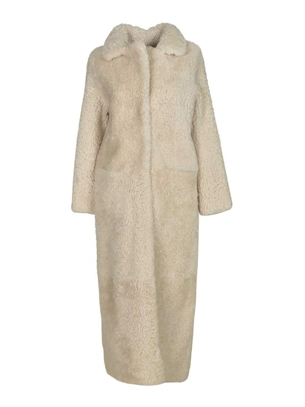 Simonetta Ravizza Manteau Court - Blanc