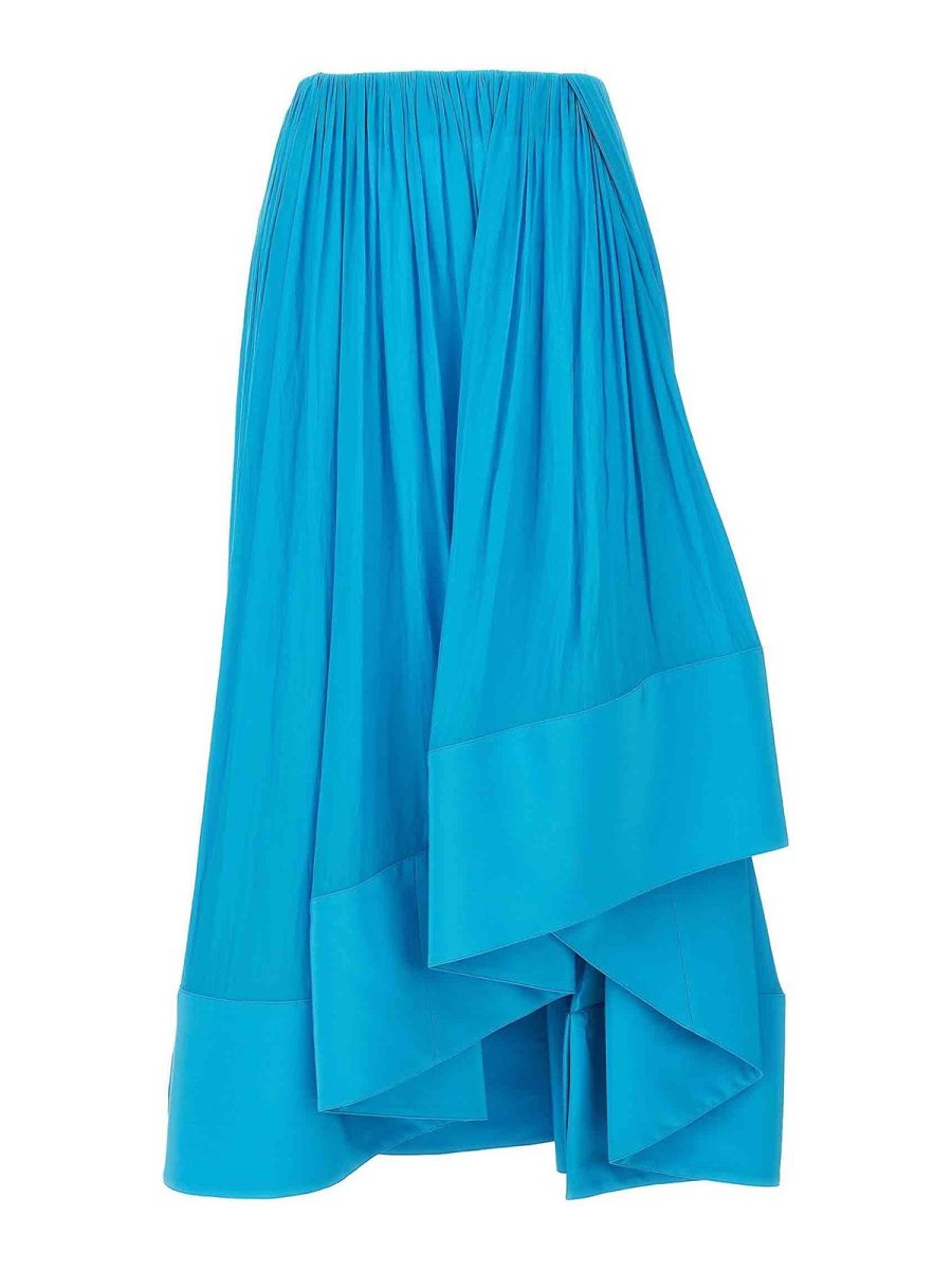Lanvin Jupe Midi - Bleu Clair