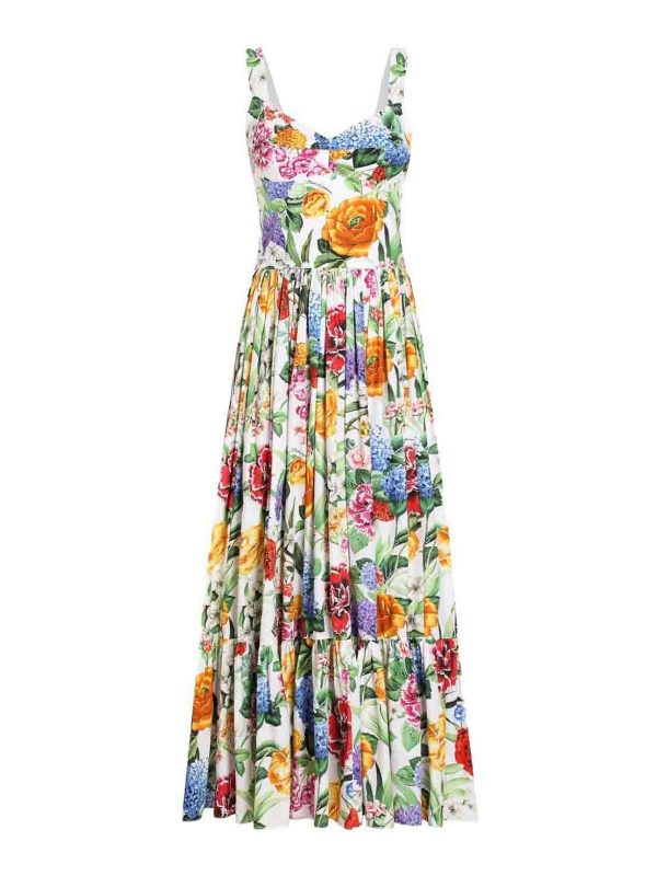 Dolce & Gabbana Robe Au Genou - Multicolore