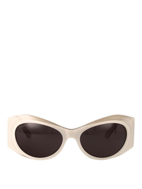 Balenciaga Lunettes De Soleil - Gris