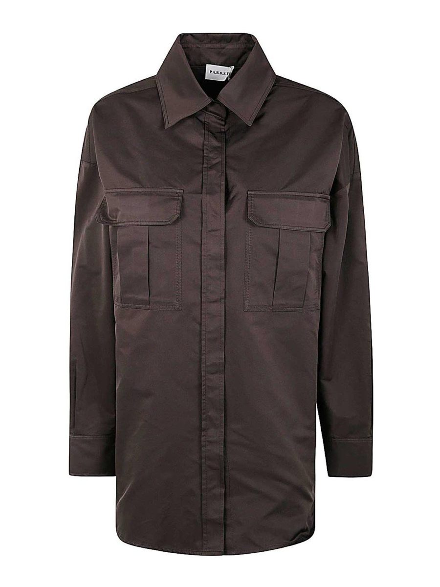 P. A.R. O.S. H. Chemise - Gris