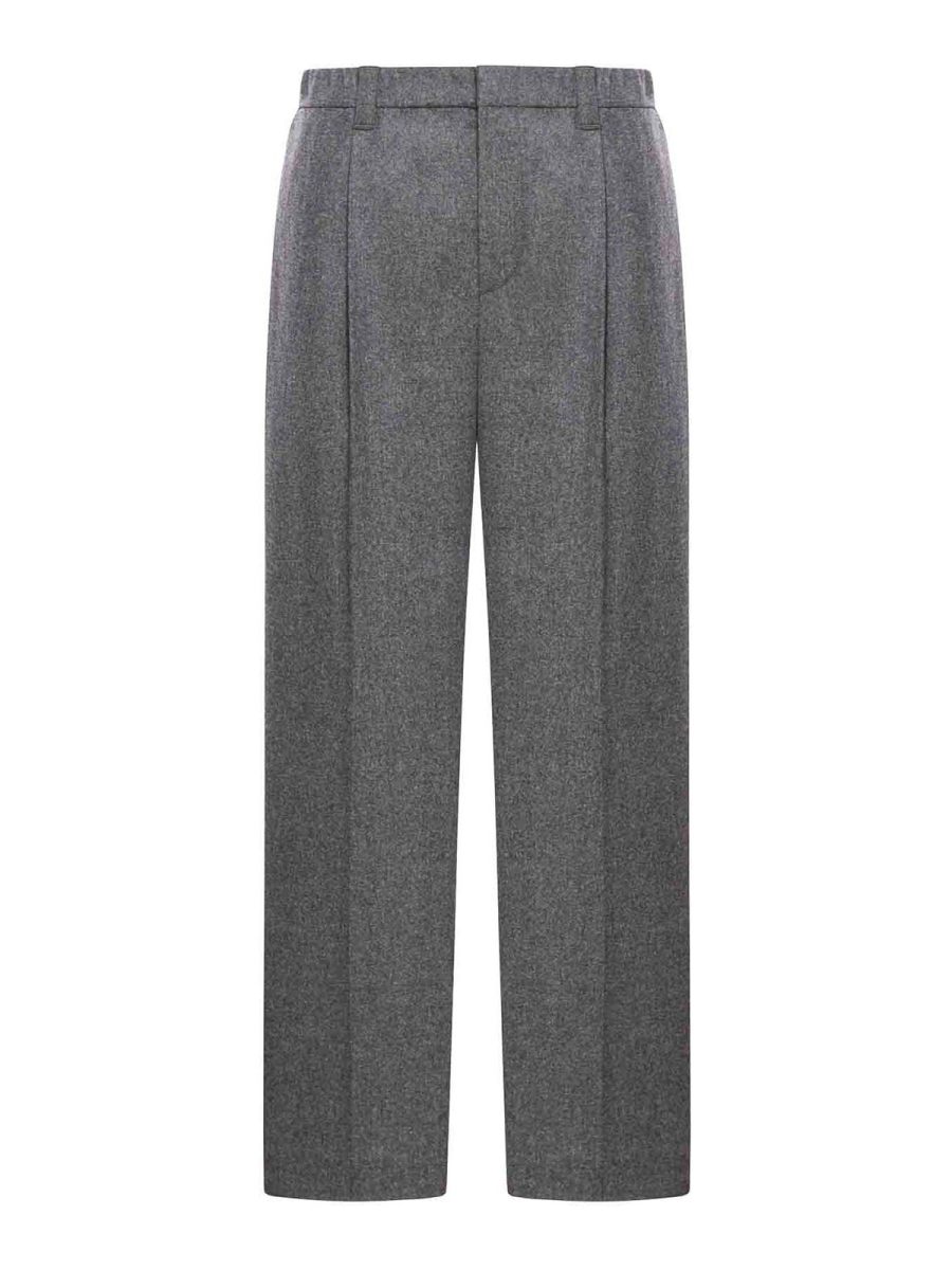 Brunello Cucinelli Pantalons Décontractés - Bleu