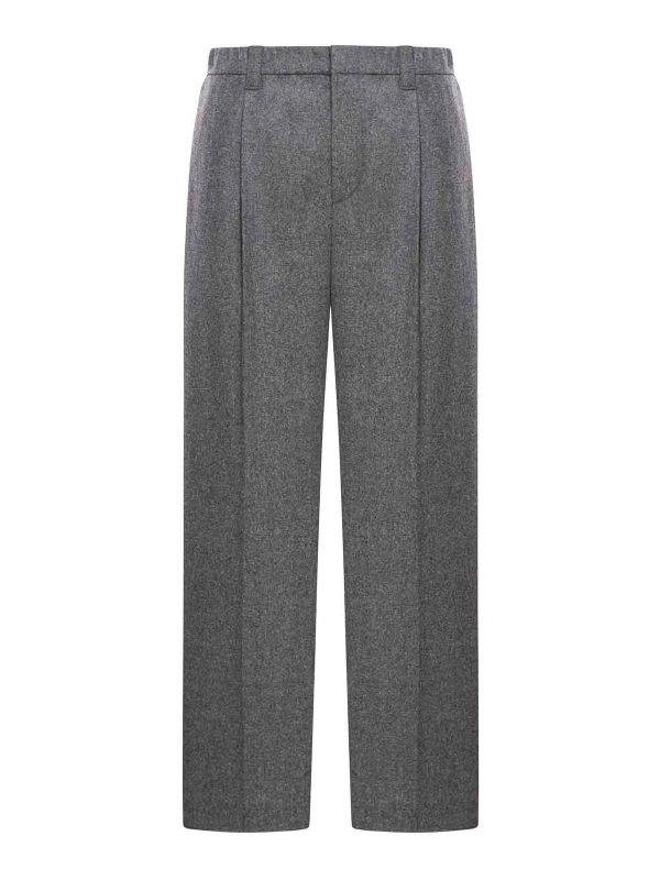 Brunello Cucinelli Pantalons Décontractés - Bleu