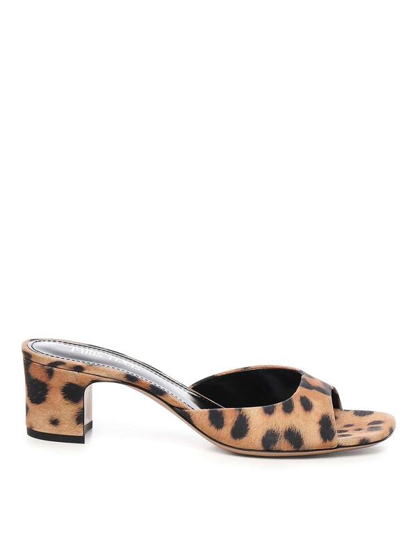 Paris Texas Mules - Marron