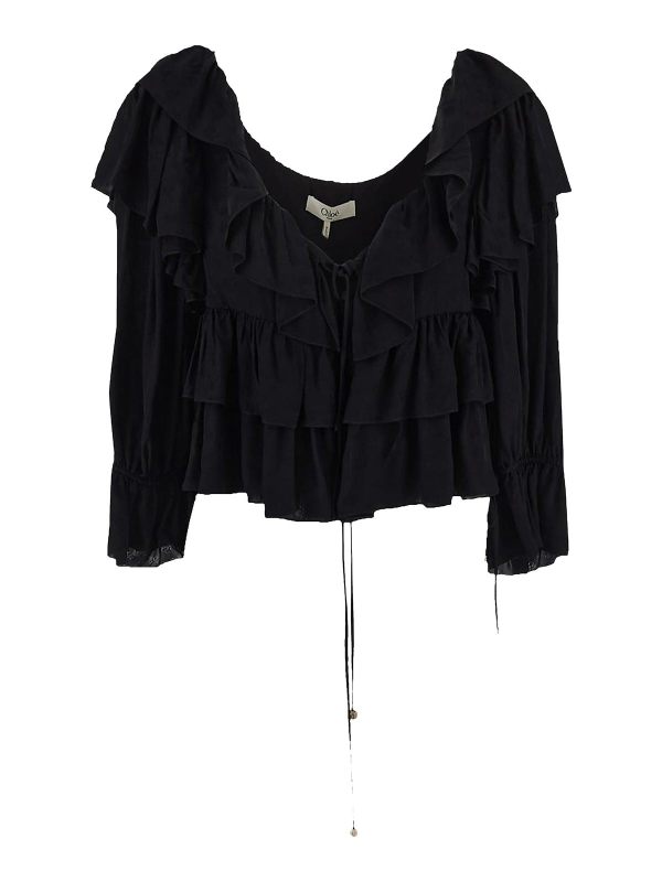 Chloe' Chemise - Noir