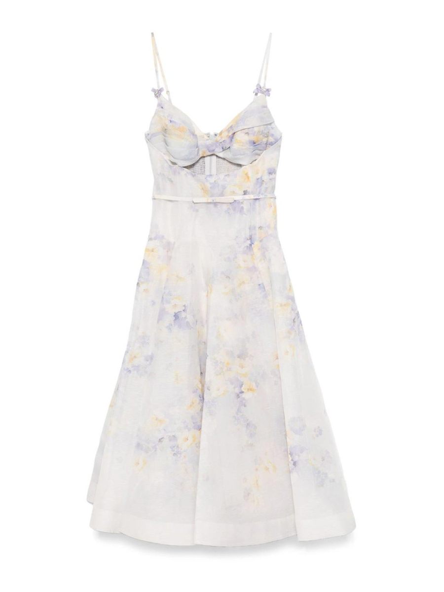 Zimmermann Maxi Robe - Violet Clair
