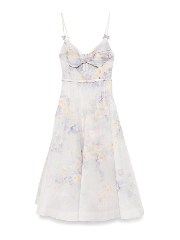 Zimmermann Maxi Robe - Violet Clair