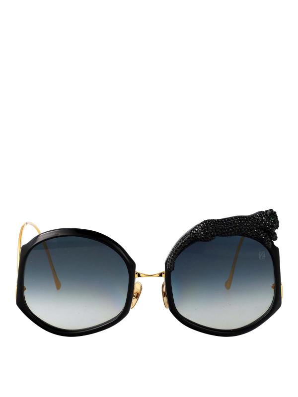 Anna-Karin Karlsson Lunettes De Soleil - Noir