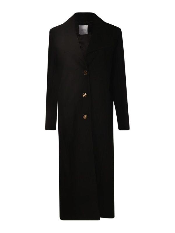 Patou Manteau Court - Noir