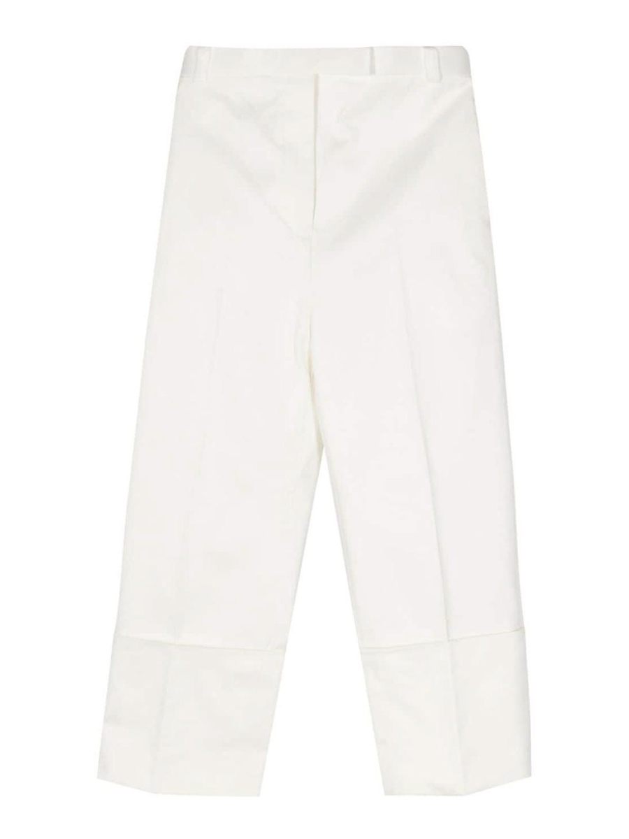 Thom Browne Pantalons Décontractés - Blanc
