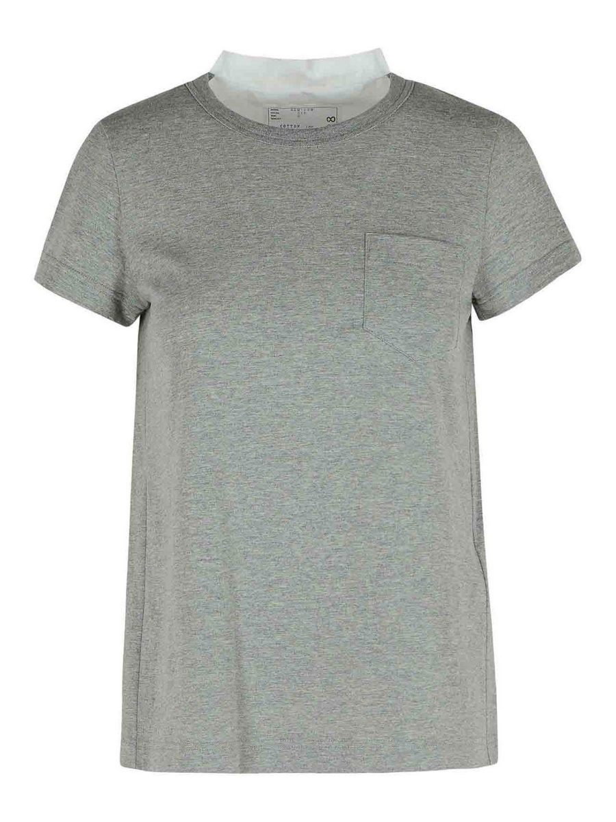 Sacai T-Shirt - Gris