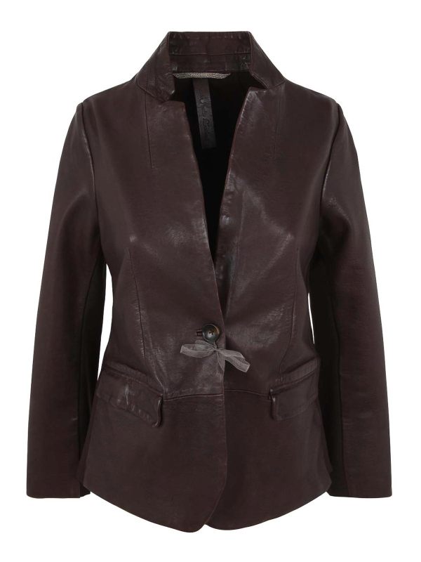 The Jackie Leathers Veste Casual - Marron