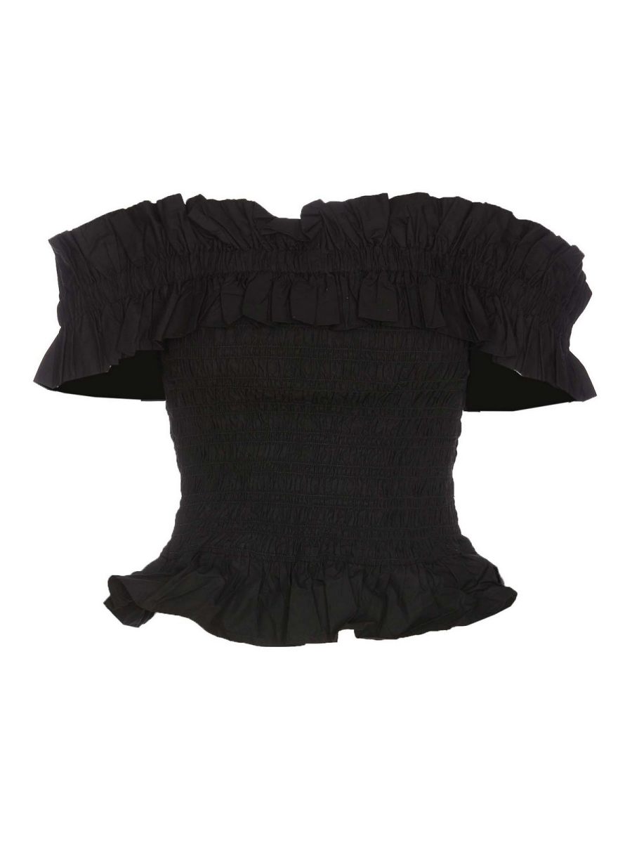 Ganni Top - Noir