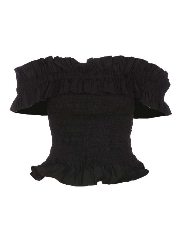 Ganni Top - Noir