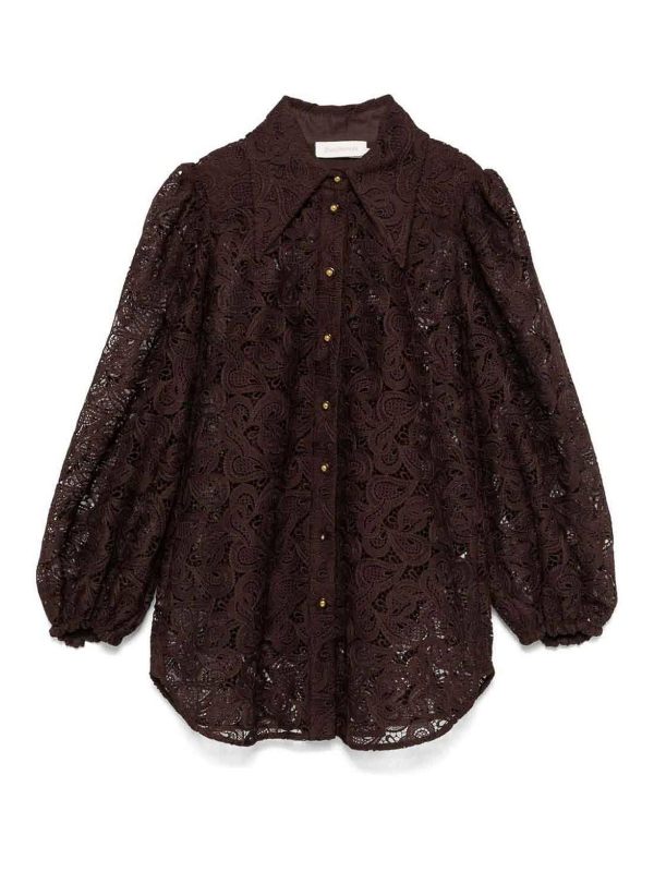 Zimmermann Blouse - Marron
