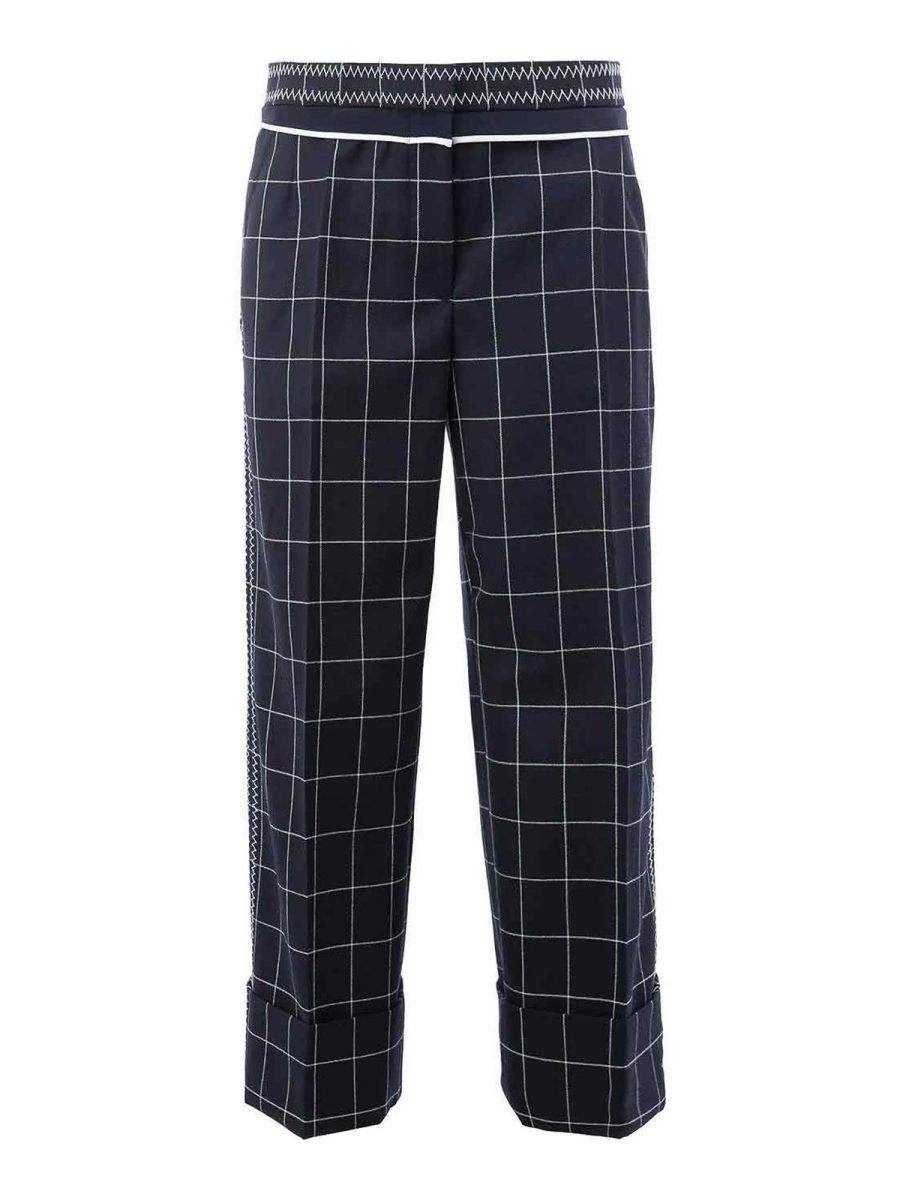 Thom Browne Pantalons Décontractés - Bleu