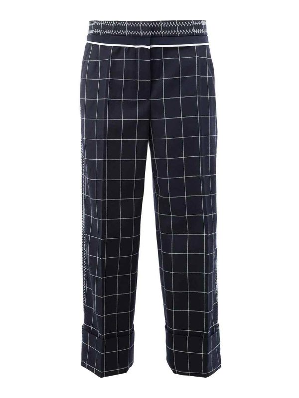 Thom Browne Pantalons Décontractés - Bleu