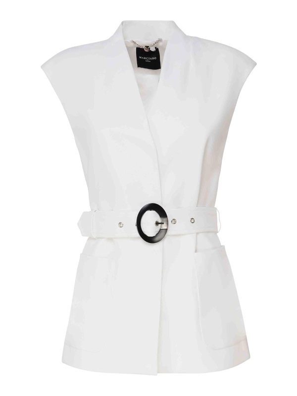 Guess Blouson Rembourré - Blanc