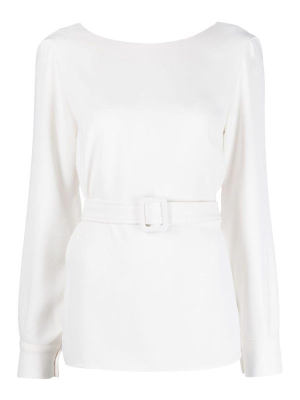 P. A.R. O.S. H. Blouse - Blanc