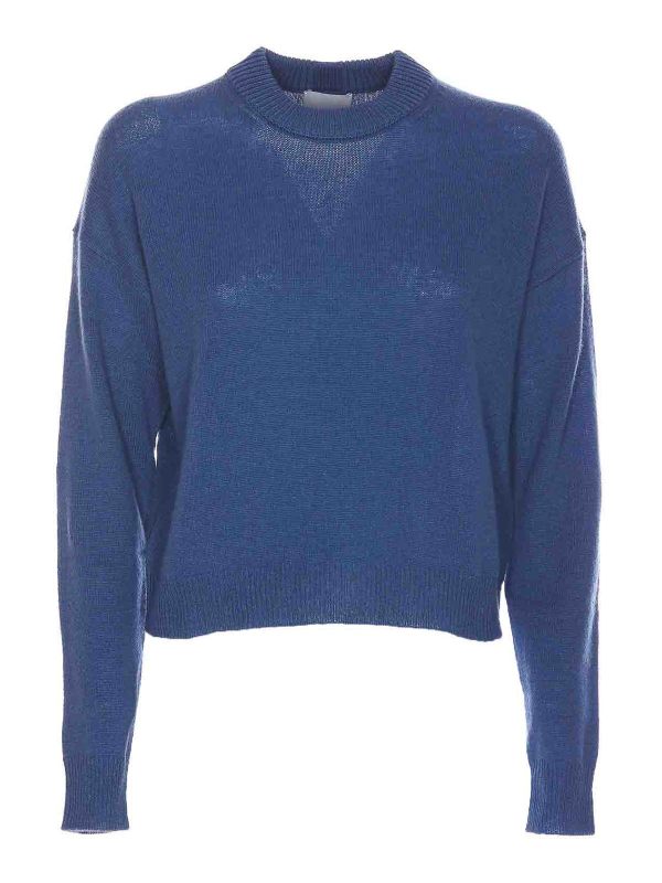 Allude Pull Col Rond - Bleu
