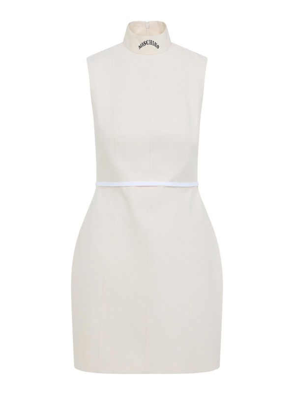Moschino Robe Courte - Blanc