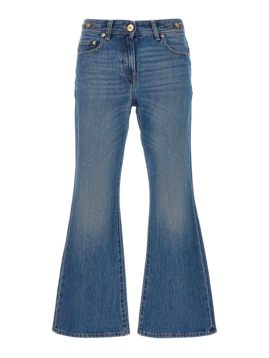 Versace Jean Évasé - Bleu