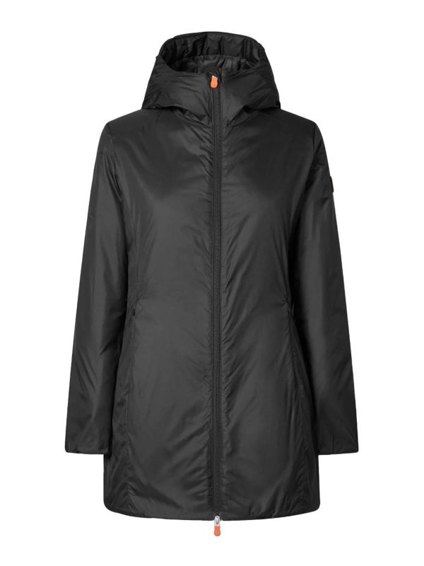 Save the Duck Manteau Court - Noir