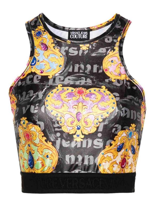 Versace Jeans Couture Top - Noir