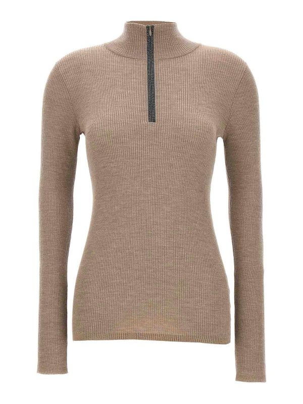 Brunello Cucinelli Pull Col Rond - Monile
