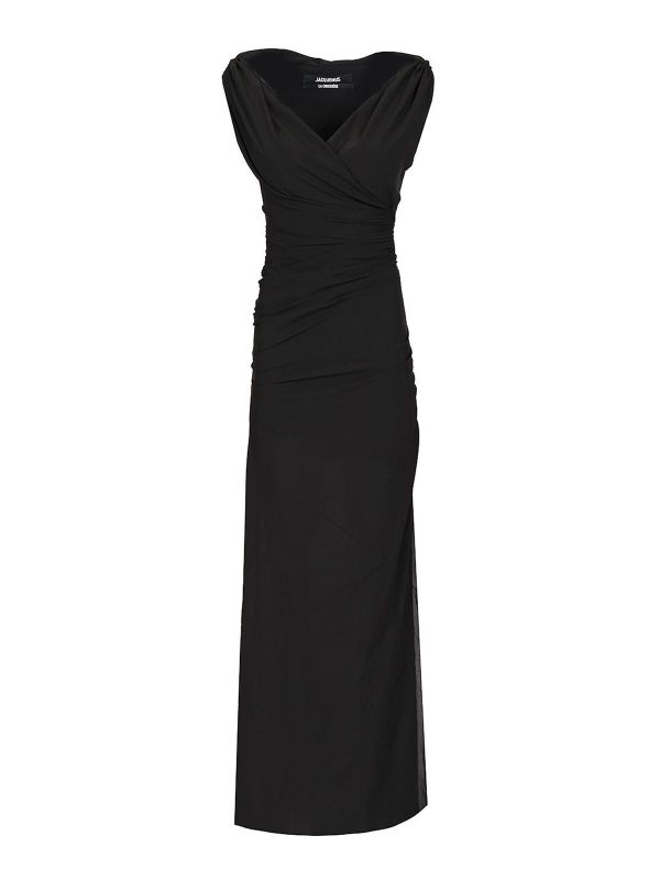 Jacquemus Maxi Robe - Noir