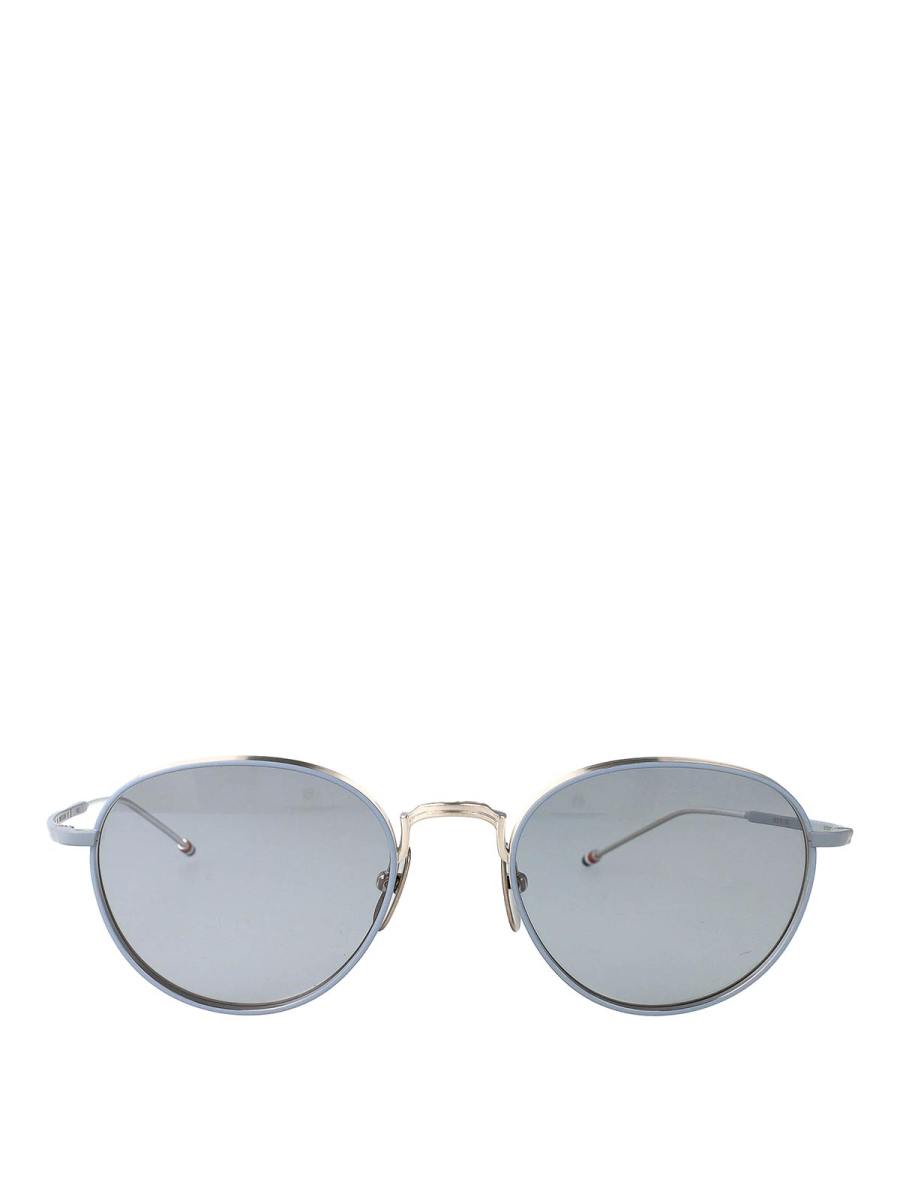 Thom Browne Lunettes De Soleil - Argent