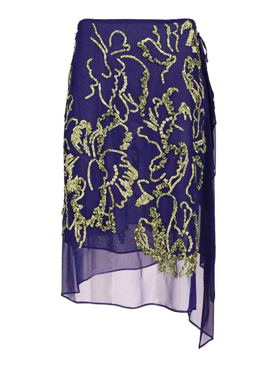 Dries Van Noten Jupe Midi - Sima