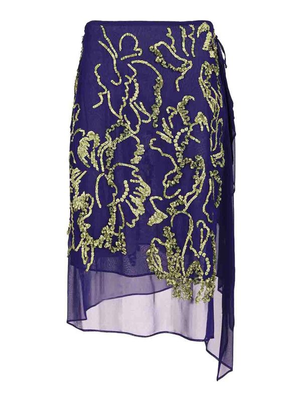 Dries Van Noten Jupe Midi - Sima