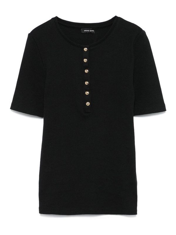Anine Bing Pull Col Rond - Noir