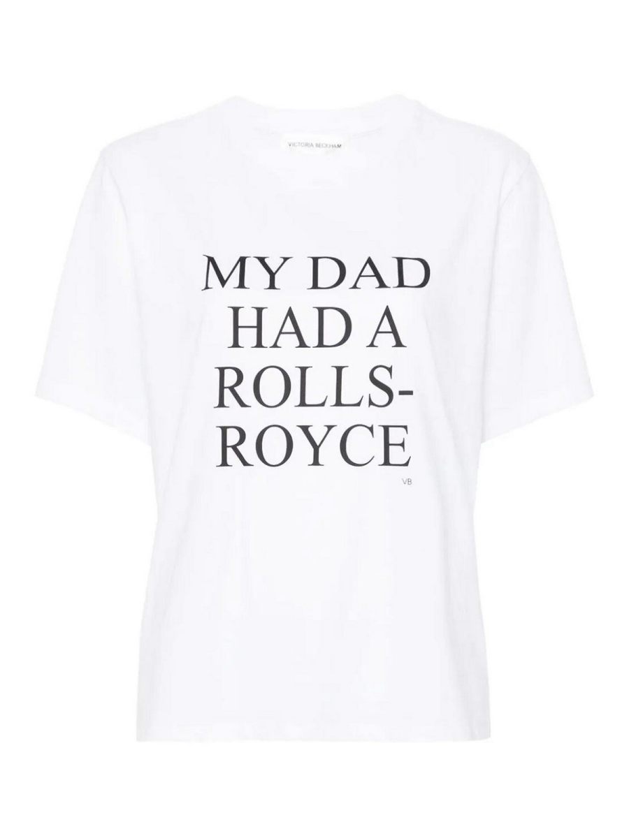 Victoria Beckham Pull Col Rond - Blanc