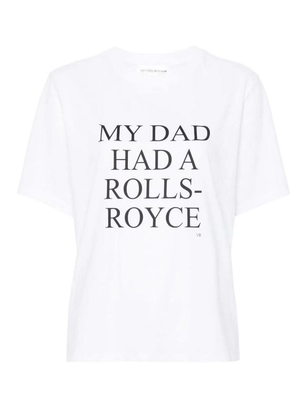 Victoria Beckham Pull Col Rond - Blanc
