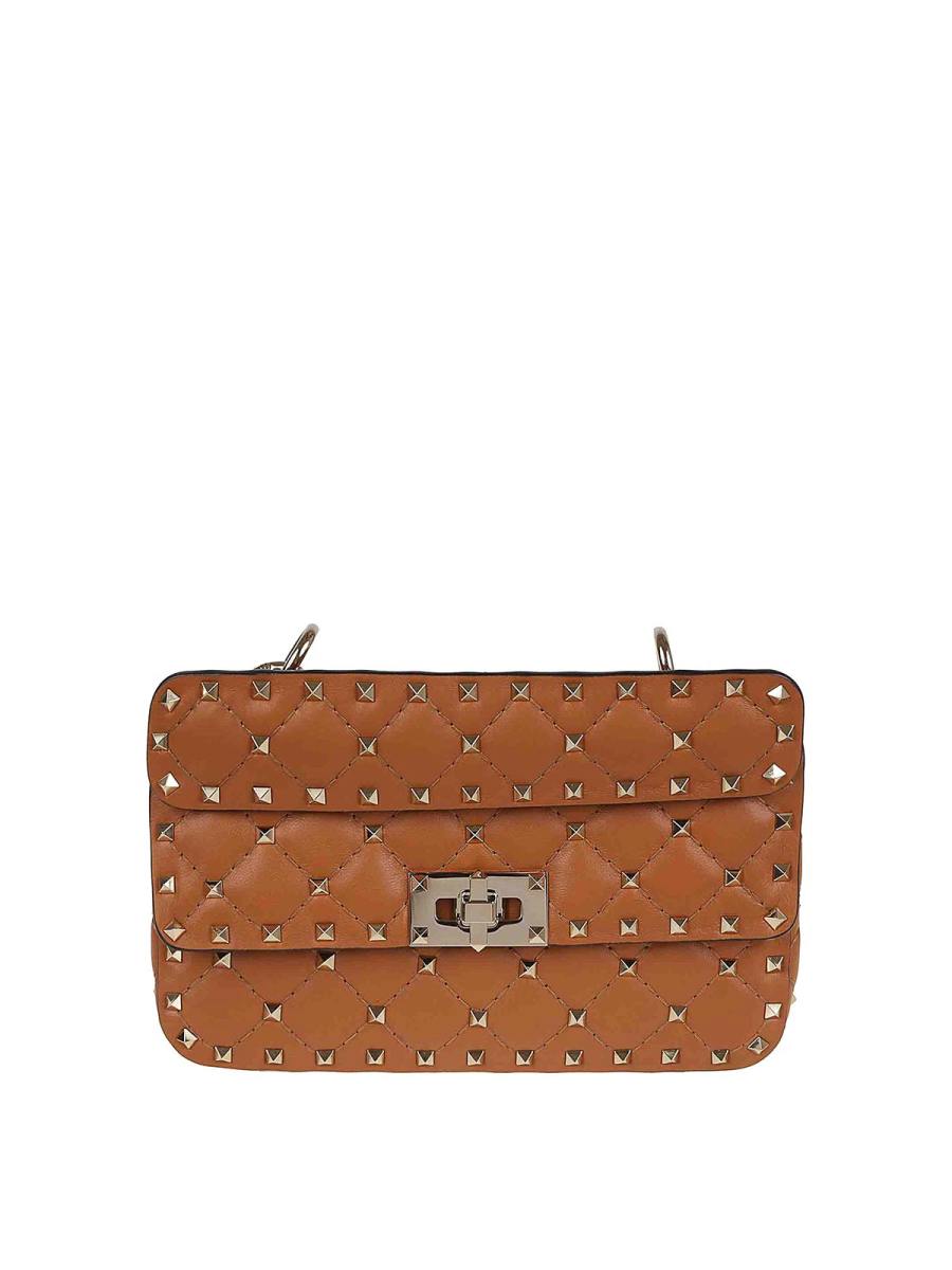 Valentino Garavani Sac Porté Épaule - Or Blanc
