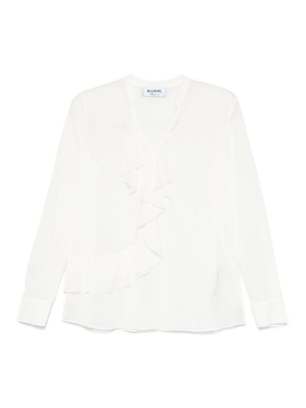 Blugirl Blouse - Blanc