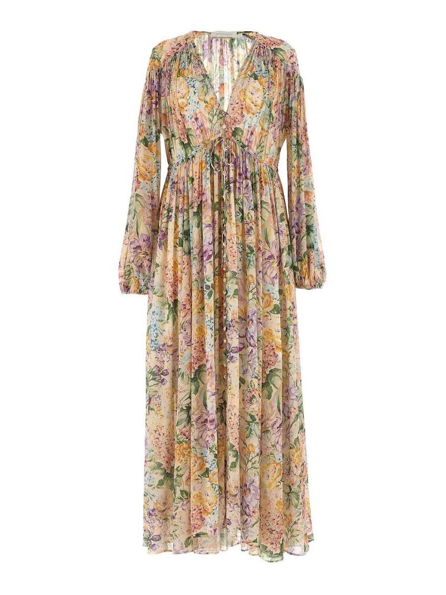 Zimmermann Maxi Robe - Multicolore