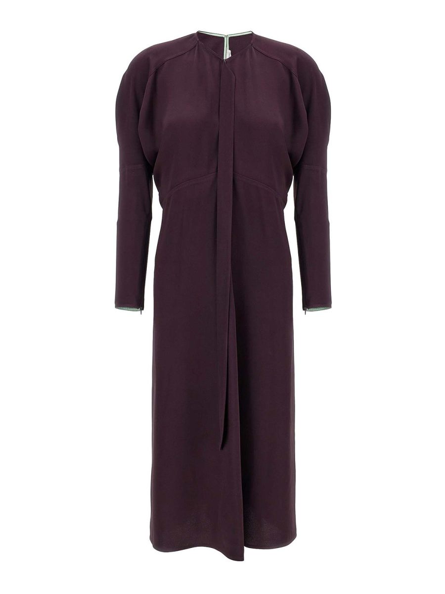 Victoria Beckham Maxi Robe - Violet