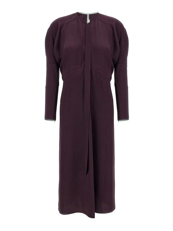 Victoria Beckham Maxi Robe - Violet