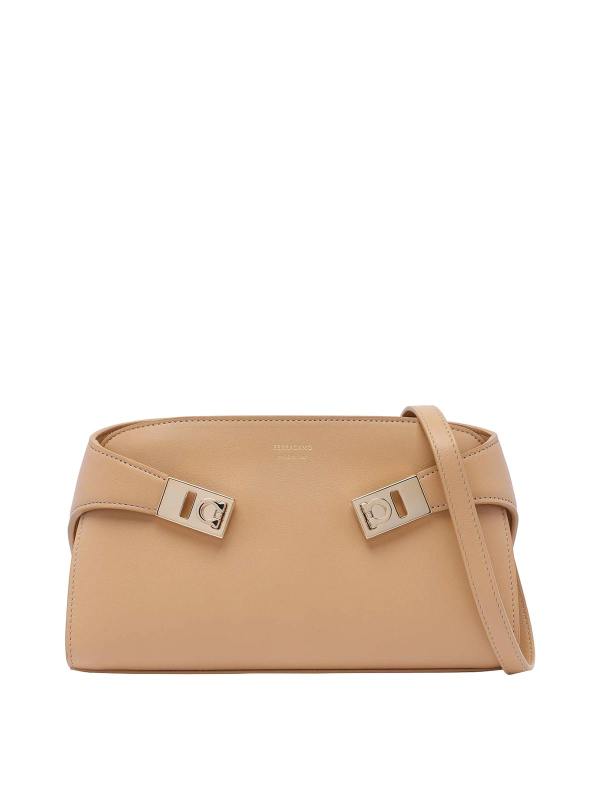 Salvatore Ferragamo Sac Bandoulière - Beig