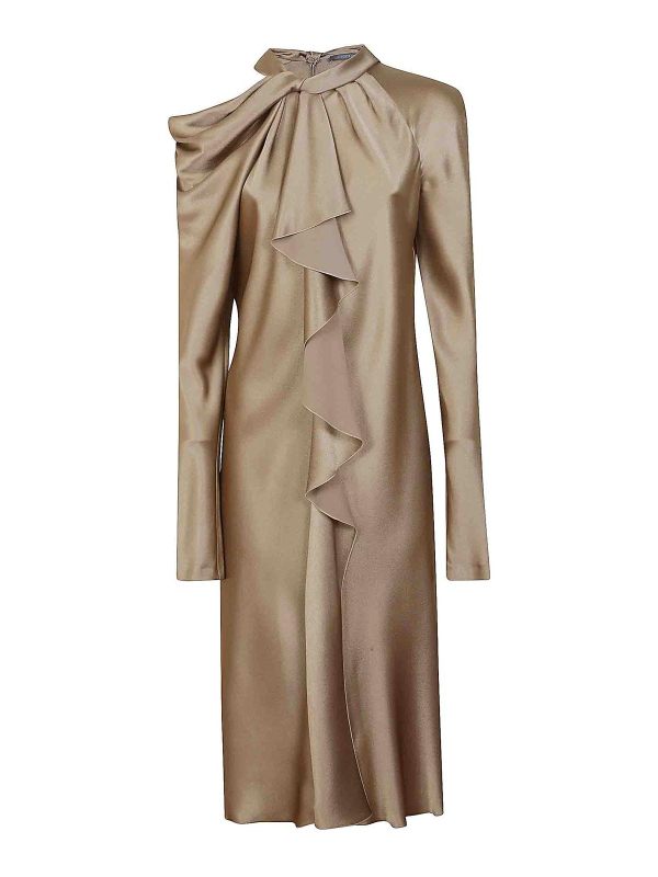 Alberta Ferretti Robe De Soirée - Beige