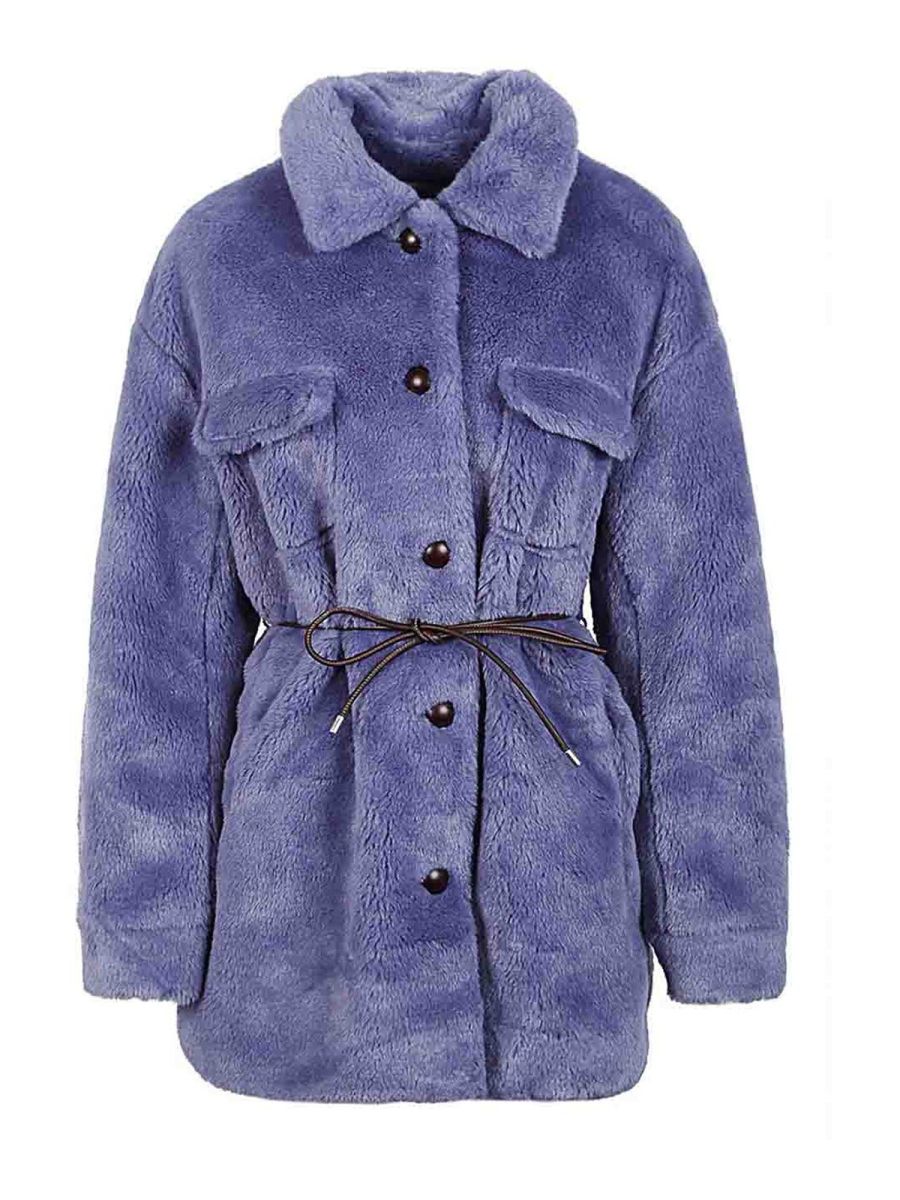 Molliolli Manteau Court - Gris