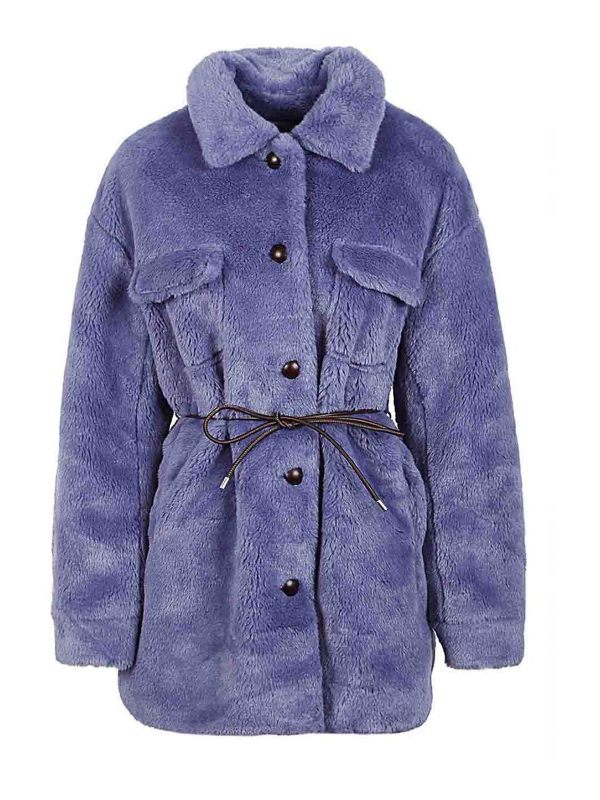 Molliolli Manteau Court - Gris